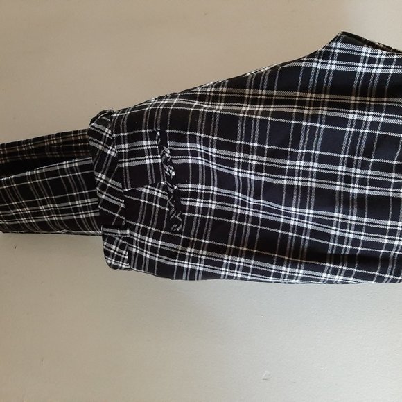 Jacob Black n White Plaid Pants Size 2  Canadian - Picture 2 of 5